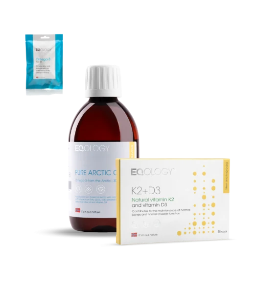 Eqology Pure K2 + D3 value pack